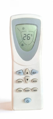 RE Compatible 83 no Whirlpool Ac Remote Controller(White)