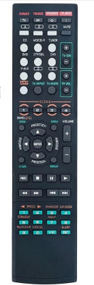 TIZOQ Remote Control Compatible for Yamaha Home Theater System Home Theater System (RAV284) Yamaha Home Theater System Remote Controller(Black)
