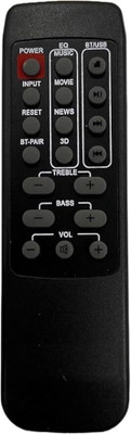 Kritex Compatible for BLAUPUNKT Home Theater Remote Remote Controller(Black)