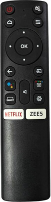 ARAIZE ENTERPRISES Nokia with ZEE5 Buttons (Without Voice and Google Assistant Function) Compatible Remote Control for Smart led tv NOKIA TV, NOKIA SMART REMOTE Remote Controller(Black)