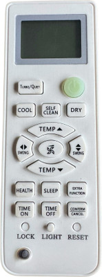 MechFox Air Conditioner Remote Compatible with Split and Window AC Remote |AC-131C| HAIER NEW Model Remote Controller(White)