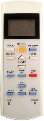 BhalTech AC Remote Compatible for  Croma AC Remote Controller(White)