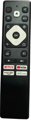 miracles in hand acer led led REMOTE COMPATIBLE FOR SMART LED TV REMOTE WITH NETFLIX AND YOUTUBE FUNCTION ACER Remote Controller(Black)