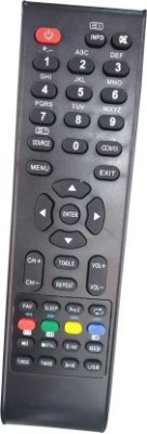 HDF Remote No .123 Compatible For Reliance Reconnect Inbuilt Set top Box Remote Controller(Black)