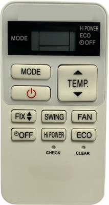 Xpecial 178 AC RAS-07BKV-E RAS-077SKV Remote Compatible for TOSHIBA AC Remote Controller(White)