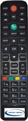 Kishore Traders Compatible Remote Control For  Sansui Smart Led Tv JSY32NSHDF Remote Controller(Black)