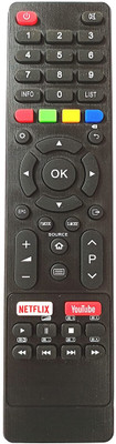 MASE Compatible Smart LED TV EGP SANSUI Remote Controller(Black)