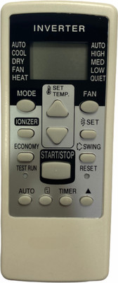 Xpecial 113B AR-RCE3E Remote Compatible for O GENERAL AC Remote Controller(Silver)
