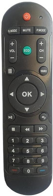 LUNAGARIYA . Compatible Remote Control for AKAI LED/LCD Smart TV Remote Controller(Black)
