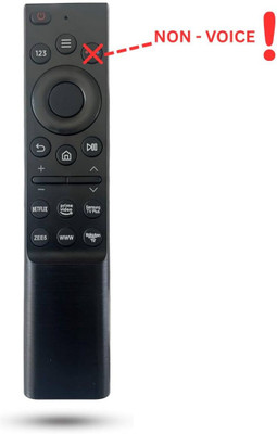 Gezok Samsung Remote Compatible 4K LED VT Remote Control for  TV Non Voice/Bluetooth Samsung Remote Controller(Black)