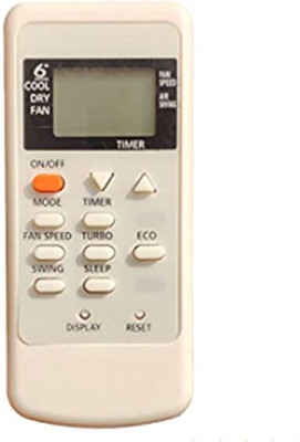 LUNAGARIYA AC Remote No.135A , Compatible with  AC Remote Control WHIRLPOOL Remote Controller(White)