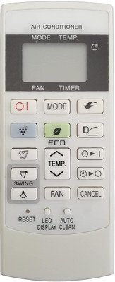 TIZOQ Remote Control No. 156A Compatible for Sharp Air Conditioner Remote Controller(White)