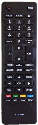 TVE HTR-A18H LED LCD TV Remote Control Compatible with Haier LED LCD TV Remote HAIER Remote Controller(Black)