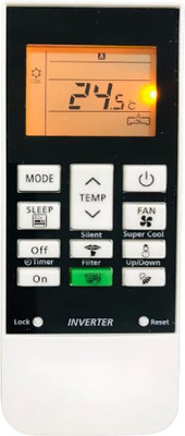 Tke Remote Control for  Inverter AC-168D Hitachi Remote Controller(White)
