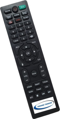 Kishore Traders Remote Control Compatible With BPL Led Tv BPL Smart Led Tv Remote Controller(Black)