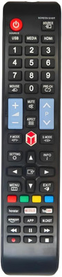 Kritex Compatible with Crown LED TV Remote Remote Controller(Black)