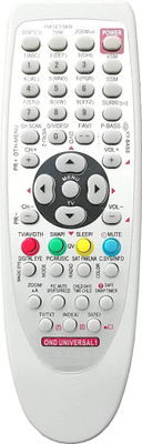 Piyush REMOTE UN-102 FOR CRT TV COMPATIBLE TO ONIDA SEND OLD REMOTE PHOTO AT 9822247789 WHATSAPP VERIFICATION Remote Controller(Grey)