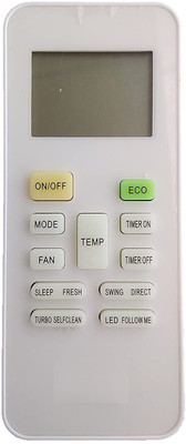 BhalTech 149 Inverter AC Remote Control (Old Remote Exactly Same Remote Will Only Work) Compatible for VOLTAS AC Remote Controller(White)