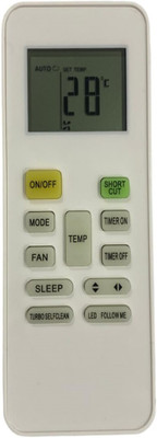 mumax Compatible/Replacement for  AC Remote Control (Model no. -142) Electrolux Remote Controller(White)