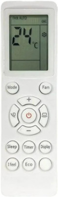 RISHI ENTERPRISES THIS REMOTE IS COMPATIBLE FOR AC REMOTE (247AO-0P) NO BACK LIGHT DAIKIN Remote Controller(White)