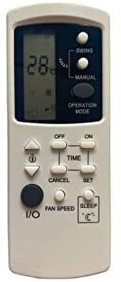 Kritex AC Remote No.39, Compatible for Onida Remote Control Remote Controller(White)