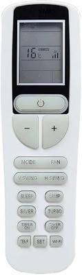 Ladha's  Control Model AC-133B (with WiFi Function) AC Remote Remote Controller(White)