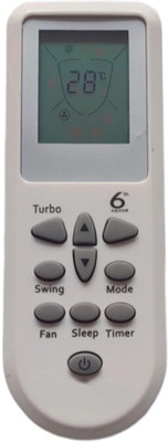 mumax Compatible/Replacement for Whirlpoool AC Remote Control (42) Whirlpool Remote Controller(Multicolor)