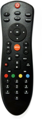 HDF Full HD Recording Dish TV Set Top Box Remote DISH TV Remote Controller(Black)