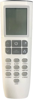 ANM REMOTE COMPATIBLE FOR AC AIR CONDITIONER REMOTE R21W1 GODREJ - ( WITHOUT BACKLIGHT ), GIC18TTC5-GVA , VERIFICATION ON 9_408256237 Remote Controller(OFF WHITE)