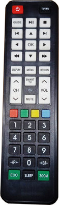 PMRK BEST IN BEST COMPATIBLE FOR SMART TV  LED TV REMOTE VIDEOCON D2H Remote Controller(Black)