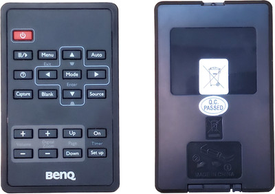TECHNOWISE Projector Remote Small Replacement of BENQ Projector remote Remote Controller(Black)
