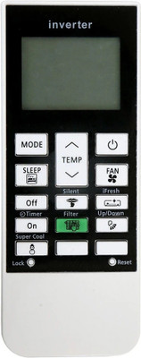 RESORB RE 168I HITACHI Compatible for Hitachi AC remote model for split / window Air Conditioner Remote Controller(White)