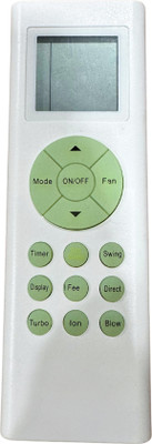 MechFox Air Conditioner Remote Compatible with Split AC Remote Control |AC-201| BLUESTAR Remote Controller(White)