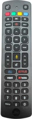 Solid Jio Fiber Set Top Box Voice Remote Replacement Voice Supported Remote Control Jio Fiber Set Top Box Remote Controller(Black)
