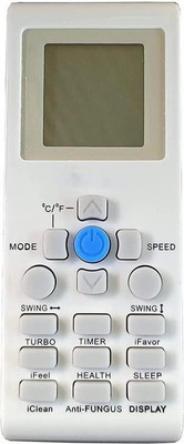 Rohit Electronics Remote Control Compatible For Videocon Ac (VE-171) (Exactly Same Remote Will Only Work) Remote Controller(White)