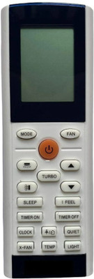 RISHI ENTERPRISES THIS REMOTE IS COMPATIBLE FOR  AC REMOTE (193RT-4) BLUE STAR Remote Controller(White)