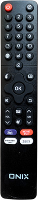 MechFox Television Remote Control Compatible for LED/LCD TV | RM-90H | VISE/AKAI Remote Controller(Black)