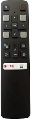 Woniry Compatible For tcl Smart tv remote control (Without Voice Function) Tcl Remote Controller(Black)