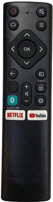 Tech Vibes LLoyd TV Remote Compatible with  Smart LED LCD TV with Netflix (Without Voice) Lloyd Remote Controller(Black)
