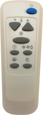 ERNIL AC Remote Compatible For Window AC LG 65 (Your Old Remote Must be Same) Remote Controller(White)