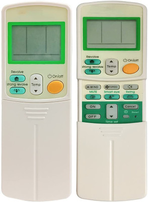 DEVBHOOMI DB- AC Remote for DAIKIN Suitable for Split and Window AC, Air Conditioner Remote Controller(White)
