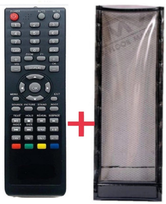 Paril (Remote+Cover) compatible for Lloyd/Intex/Bpl/VU/Star/Futec/Genus led Tv Remote With PU Leather Protective Cover( EXACTLY SAME REMOTE WILL ONLY WORK) Remote Controller(Black) Paril (Remote+Cover) compatible for Lloyd/Intex/Bpl/VU/Star/Futec/Genus led Tv Remote With PU Leather Protective Cover( EXACTLY SAME REMOTE WILL ONLY WORK) Remote Controller(Black)