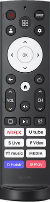 7SEVEN Compatible for Hisense Tv Remote Original ERF3C90H ERF3H90H ERF3K90P ERF3M90H EFR3N90H EFR3T920H Models Remote Control Hisense Tv Remote Controller(Black)