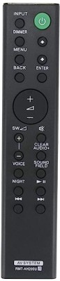 ditec RMT-AH200U Remote works with HT-RT3, HTRT3, HT-RT40, HTRT40, HT-CT390, HTCT390 Remote RMT-AH200U Compatible with SONY Home Theater & Sound Bar System Sony Remote Controller(Black)