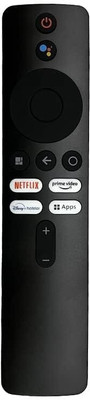 TIZOQ Remote Control Compatible for Mi Smart TV Smart TV (ORI-2-in-1) with Voice Supported Mi Smart TV Remote Controller(Black)