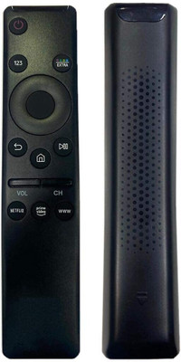 miracles in hand Remote Compatible for Smart 4k Ultra HD LED REMOTE(Netflix)(Prime Video) SAMSUNG Remote Controller(Black)