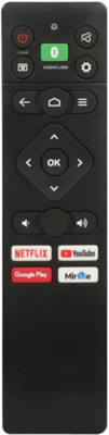 Hybite Bluetooth Voice Remote Compatible with PANASONIC Smart LED TV with Netflix YouTube Hotkeys(Please Match The Image with Your Old Remote)Panasonic Voice Remote Controller(Black)