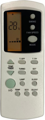 mumax Compatible/Replacement for Whirlpoool AC Remote Control (57) Whirlpool Remote Controller(Multicolor)