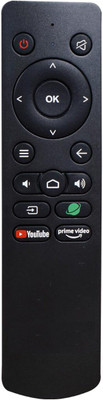 Kritex Remote Compatible for PANASONIC TV Remote Control Prime Video Remote Controller(Black)