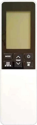 RISHI ENTERPRISES THIS REMOTE IS COMPATIBLE FOR AC REMOTE WITH BACK LIGHT (236-UI9) HITACHI Remote Controller(White, Black)